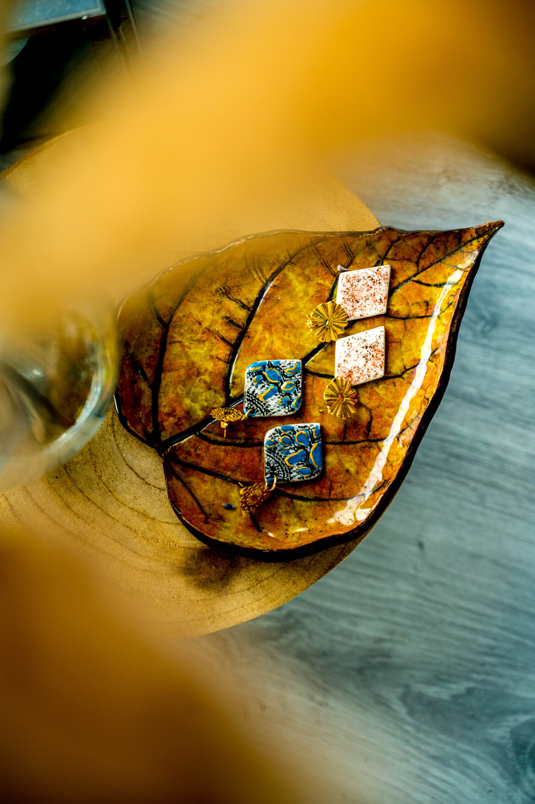 - SRETNO UHO - new handmade ceramics earings