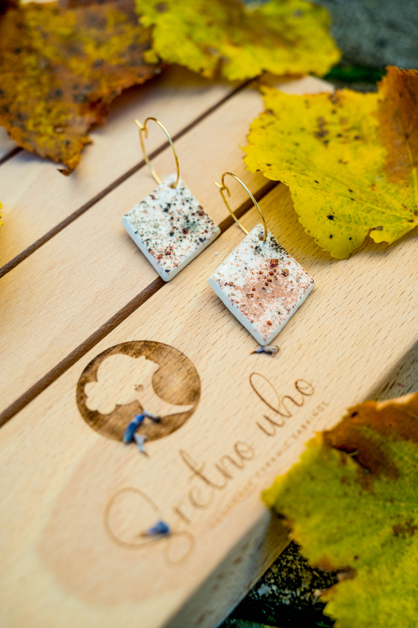 - SRETNO UHO - new handmade ceramics earings